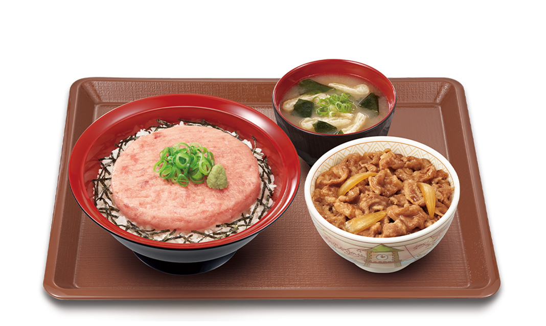 まぐろWセット
