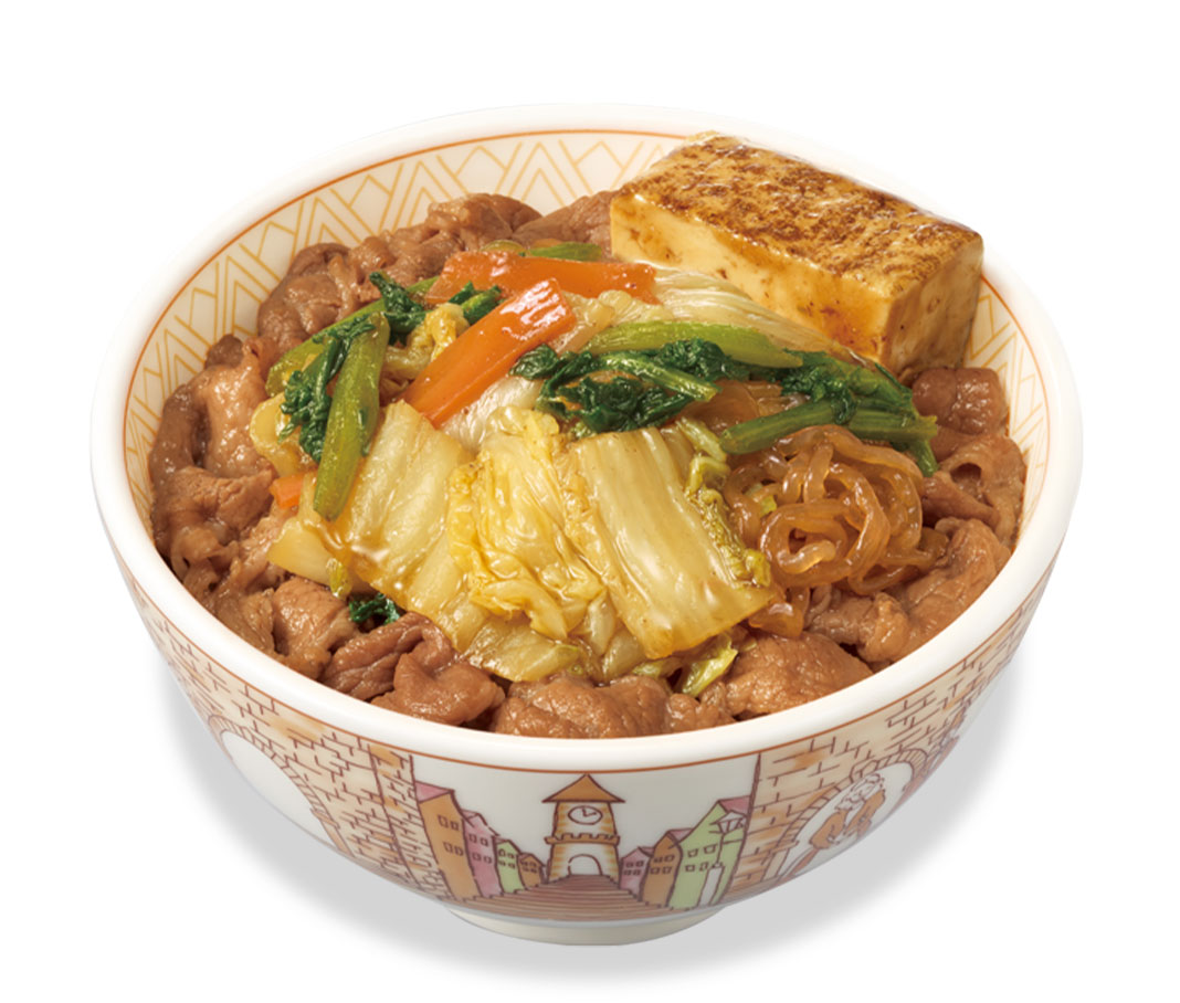 すきやき牛丼