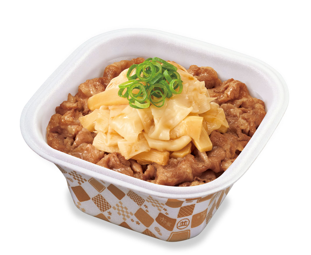 旨だしたけのこ牛丼